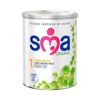 【英国直邮】惠氏SMA 白金版 有机婴儿奶粉 1段 0-6个月 800g  4罐装/6罐装
