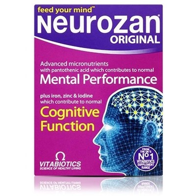 【英国直邮】Vitabiotics 维百利Neurozan 优化大脑功能 提高记忆力 30粒 3盒